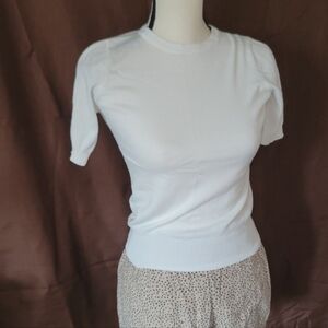 Classic White Women's Top